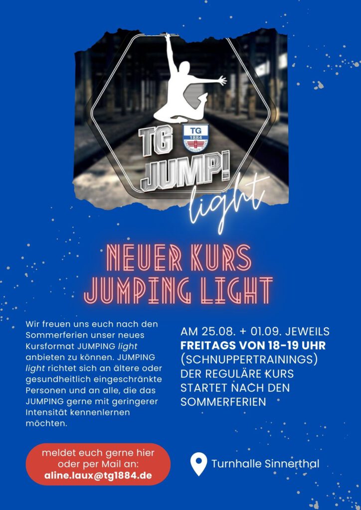 Neuer Kurs bei der TG: JUMPING light