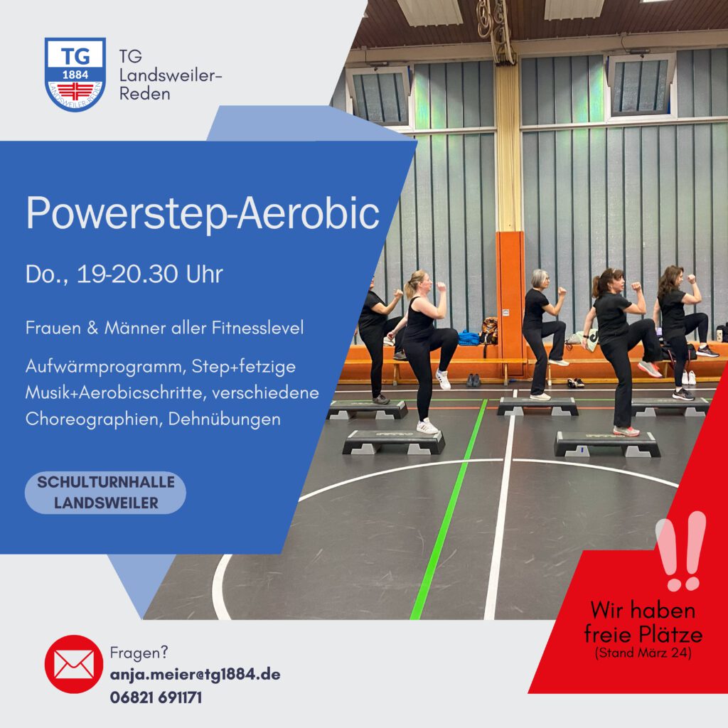 Wir stellen unsere Sparten vor! Heute: POWERSTEP-AEROBIC