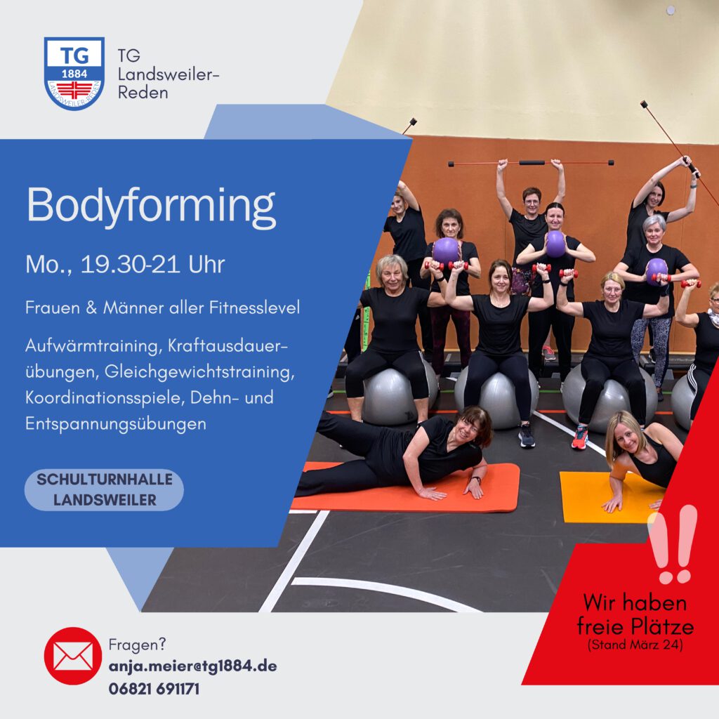 Wir stellen unsere Sparten vor! Heute: BODYFORMING