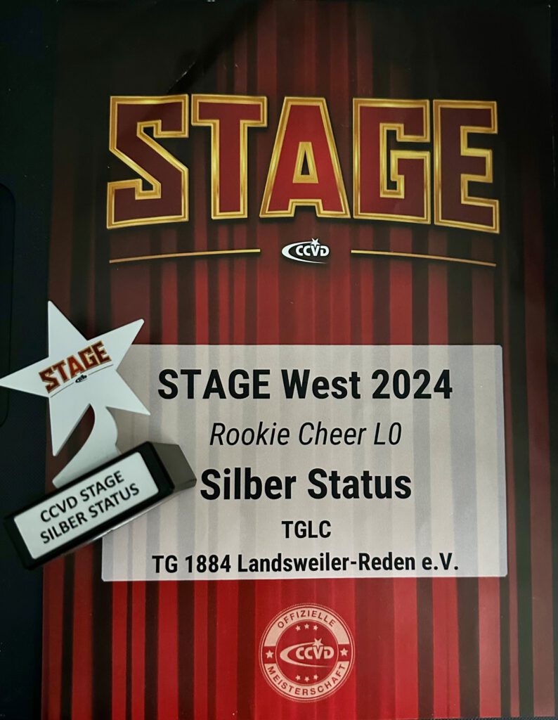 Cheerleader der TG erreichen Silber Status bei den Stage Events in Gelsenkirchen