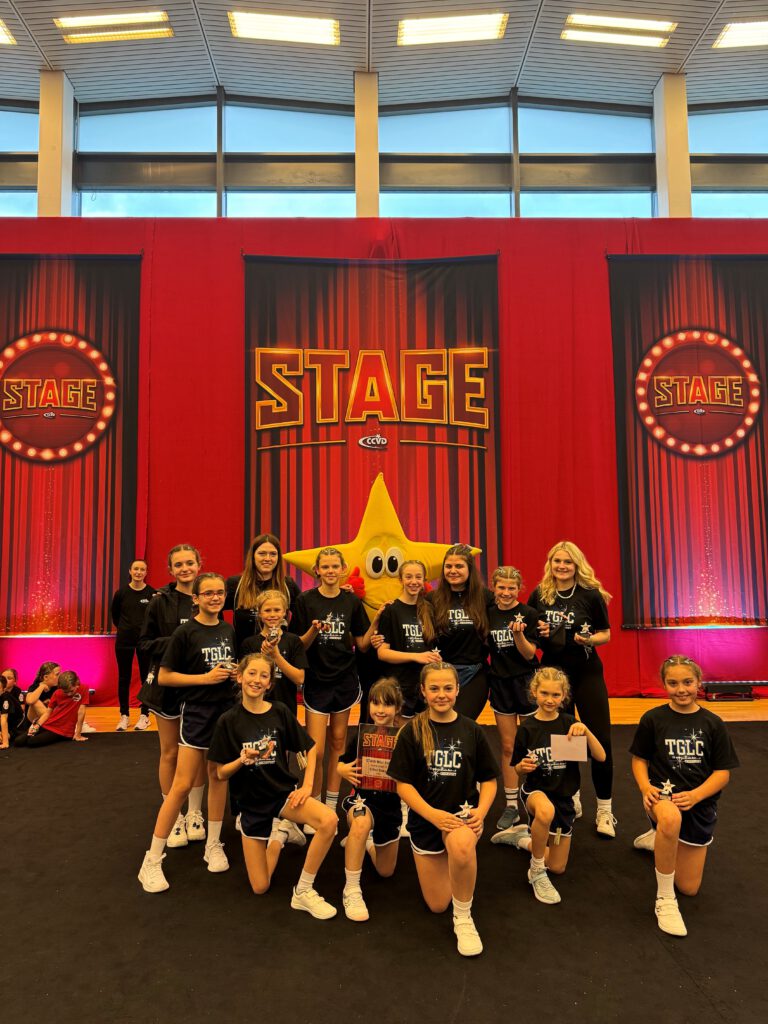 Cheerleader der TG erreichen Silber Status bei den Stage Events in Gelsenkirchen