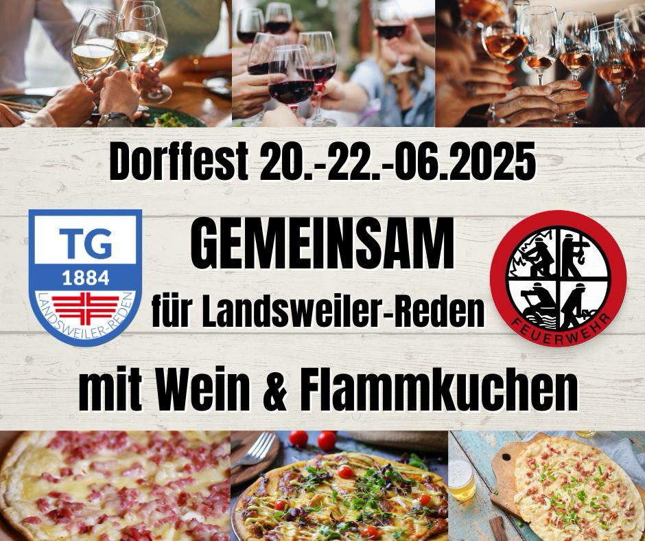 Dorffest Landsweiler-Reden 20.-22. Juni 2025