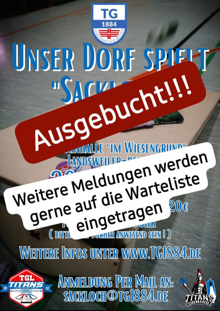 Zweimal ausgebucht!!!