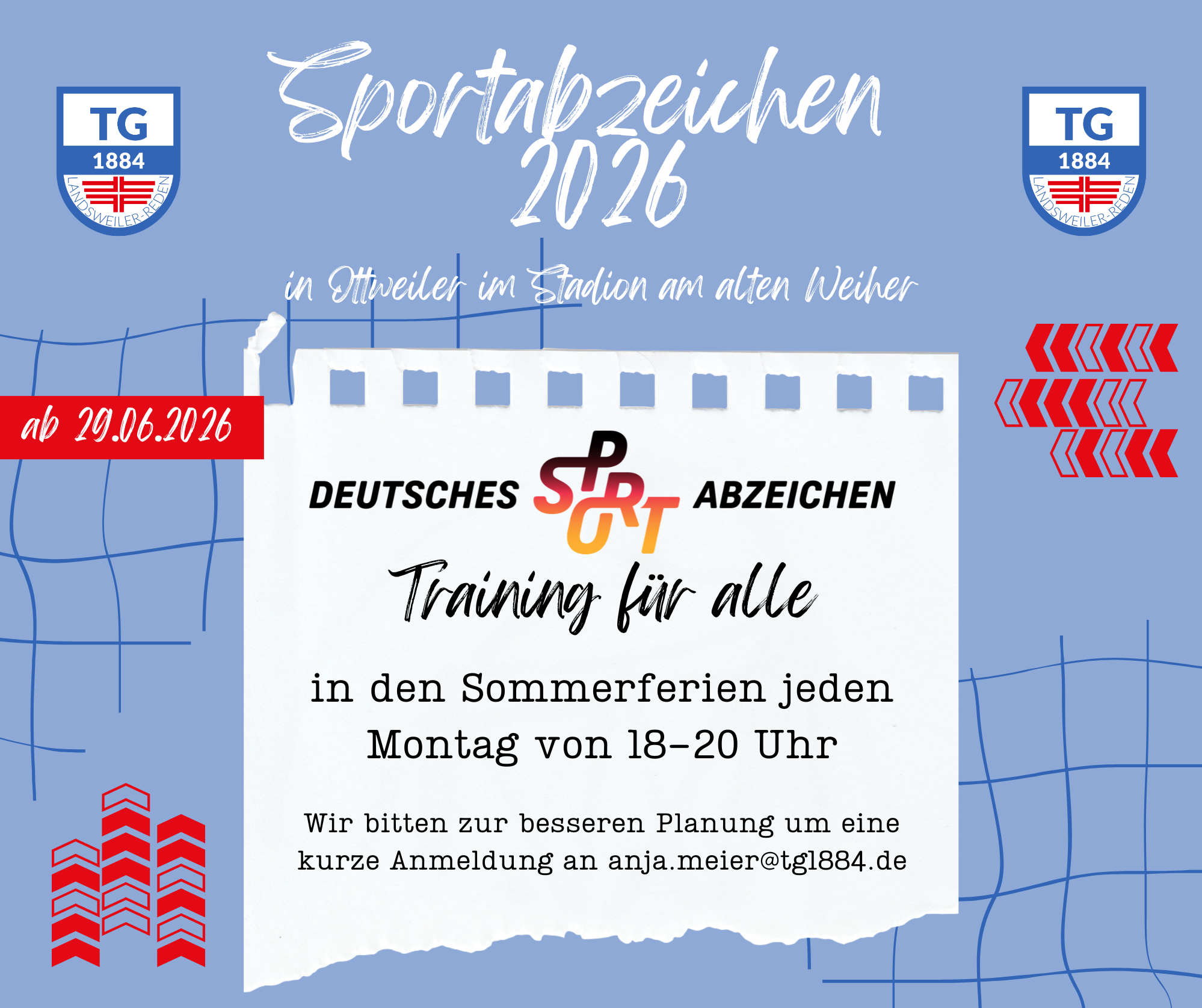Sportabzeichen 2026 - Wir starten!