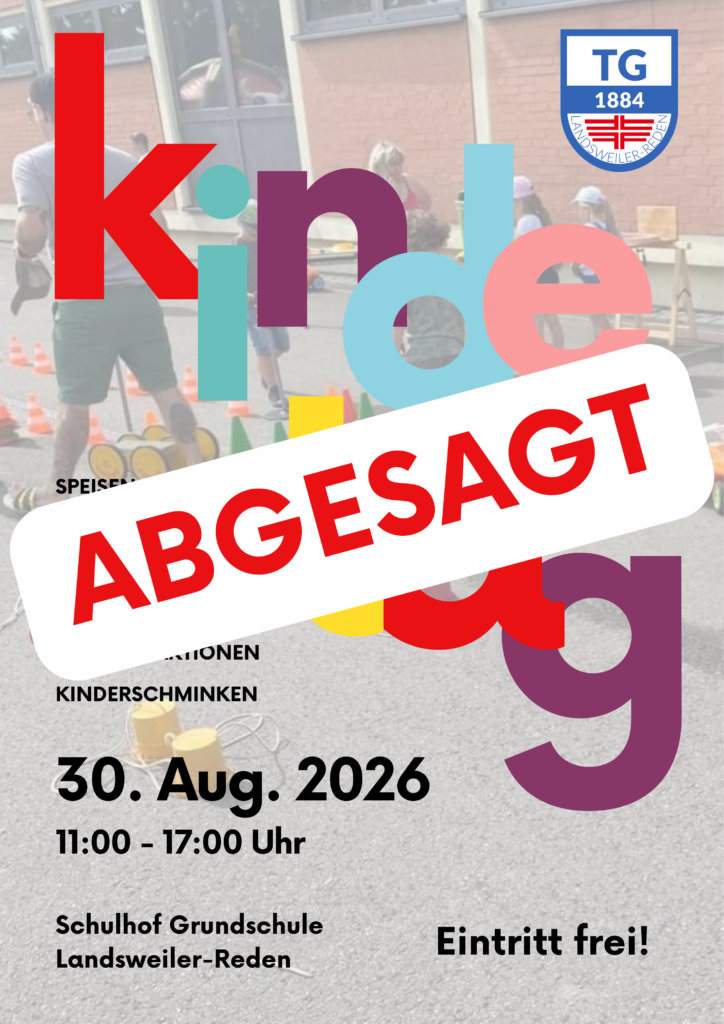 Absage KINDERTAG 2026