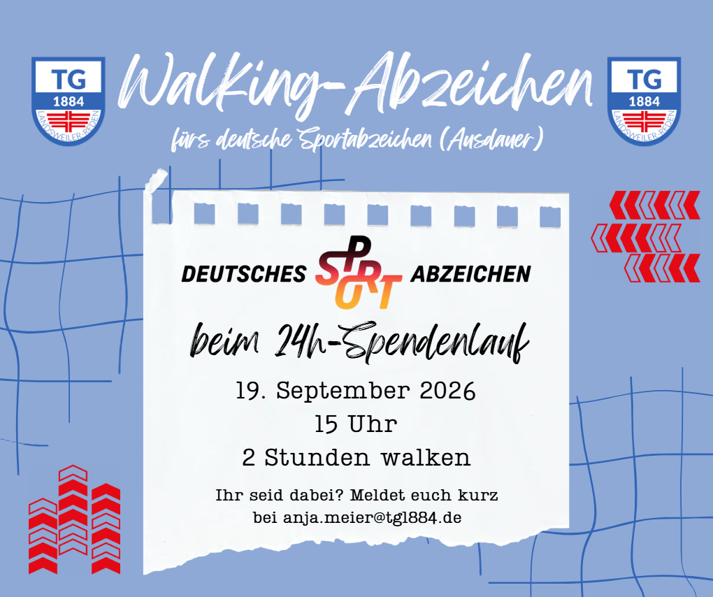 Walkingabzeichen 2026